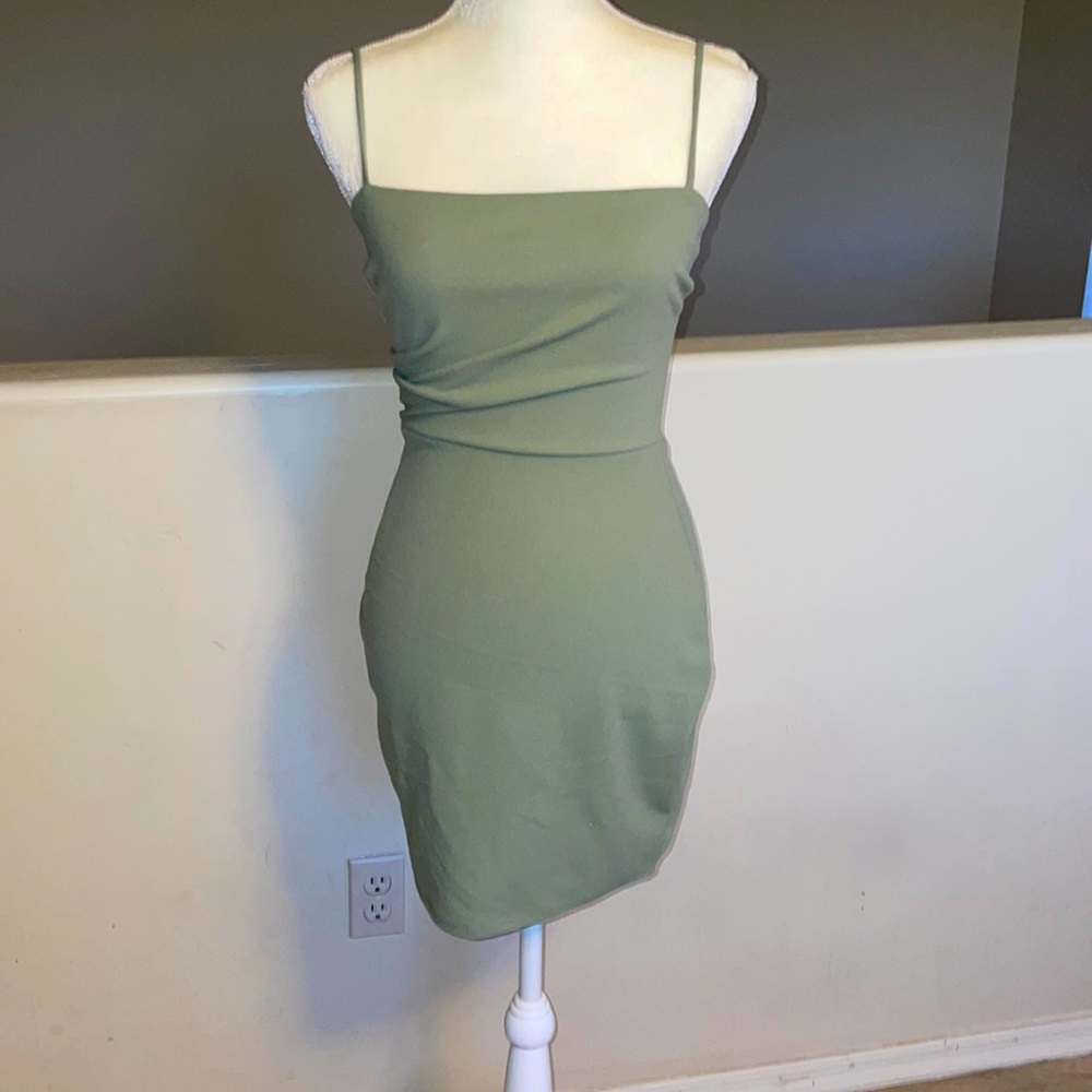 Play it cool crepe mini dress